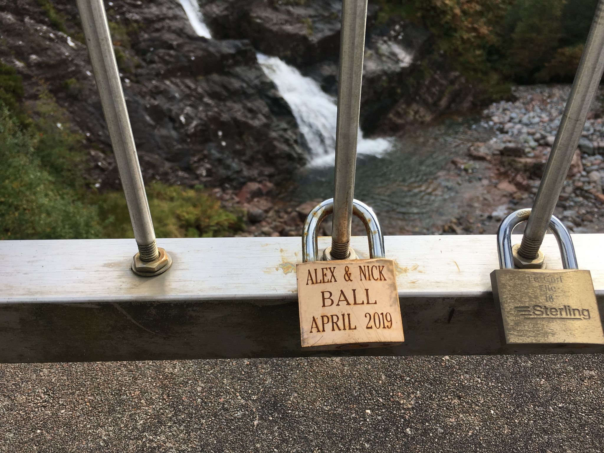 Falls near Fort William