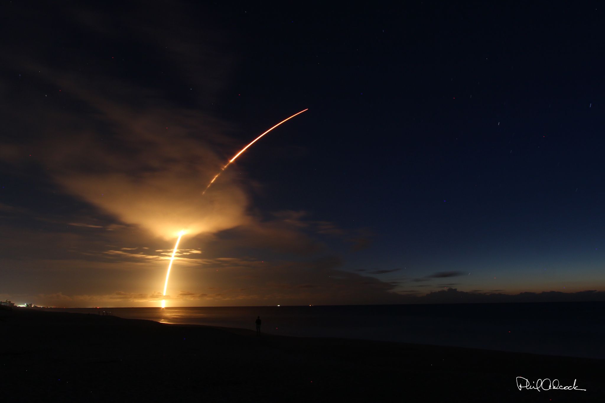 June 2020 SpaceX Night Launch