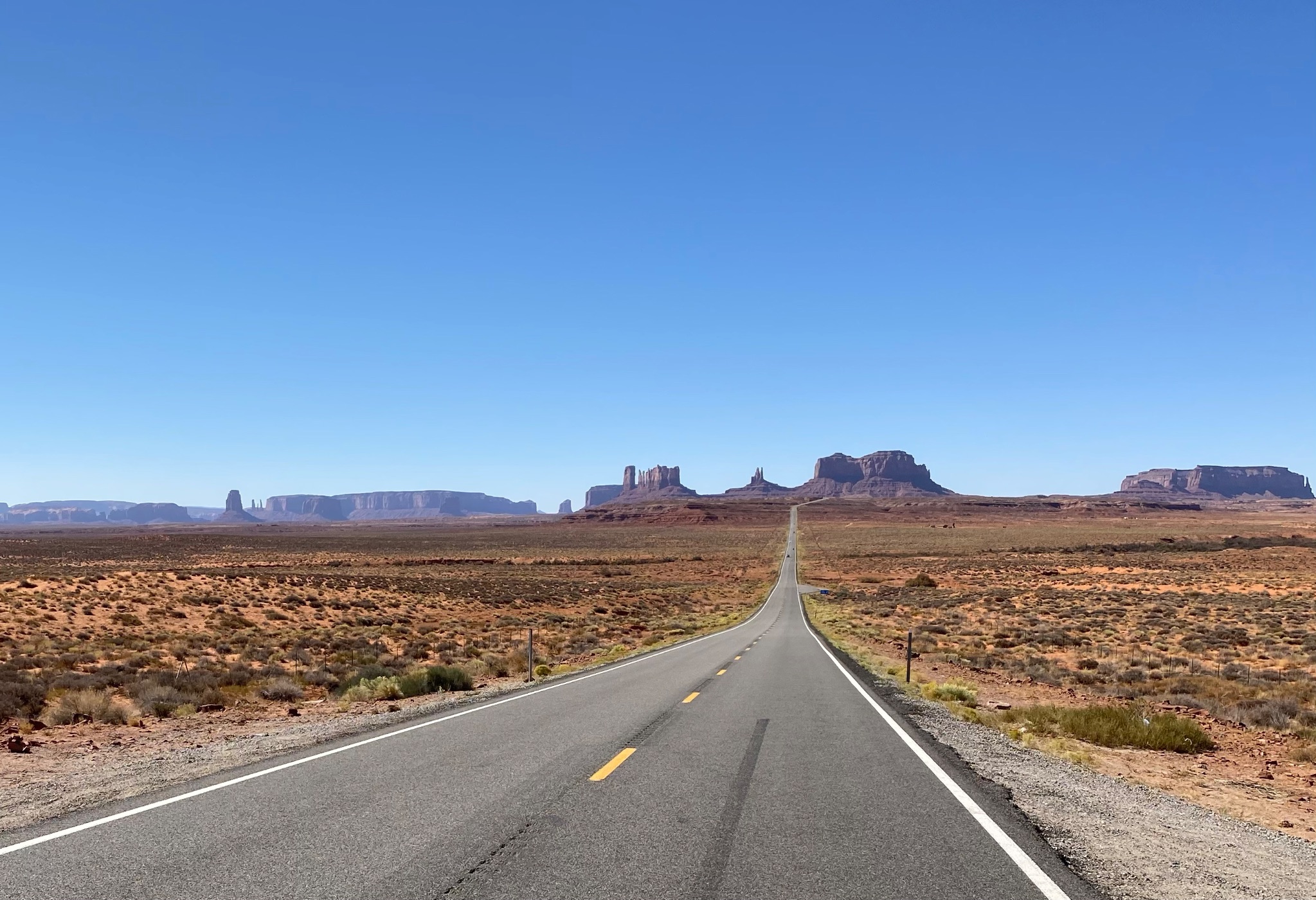 Forest Gump Hill, Monument Valley Utah